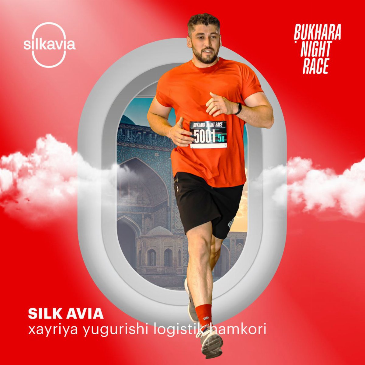 Silk Avia Bukhara Night Race xalqaro tungi poygasi logistika hamkoriga aylandi