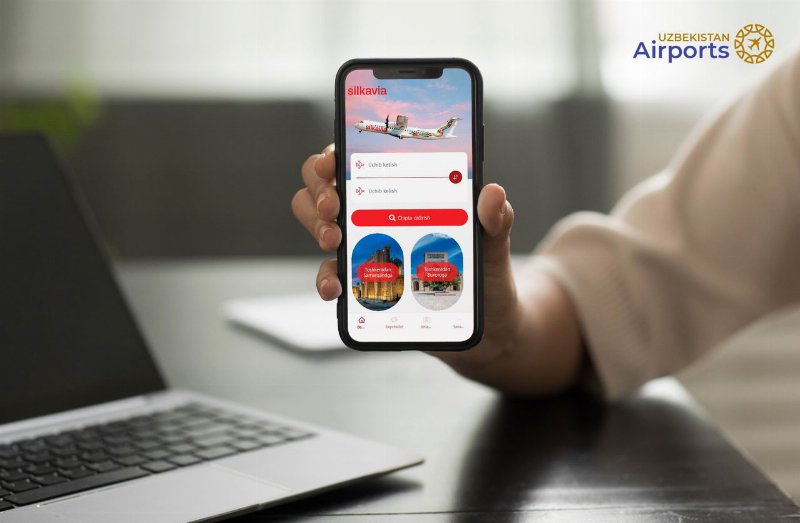 Silk Avia launched a mobile application