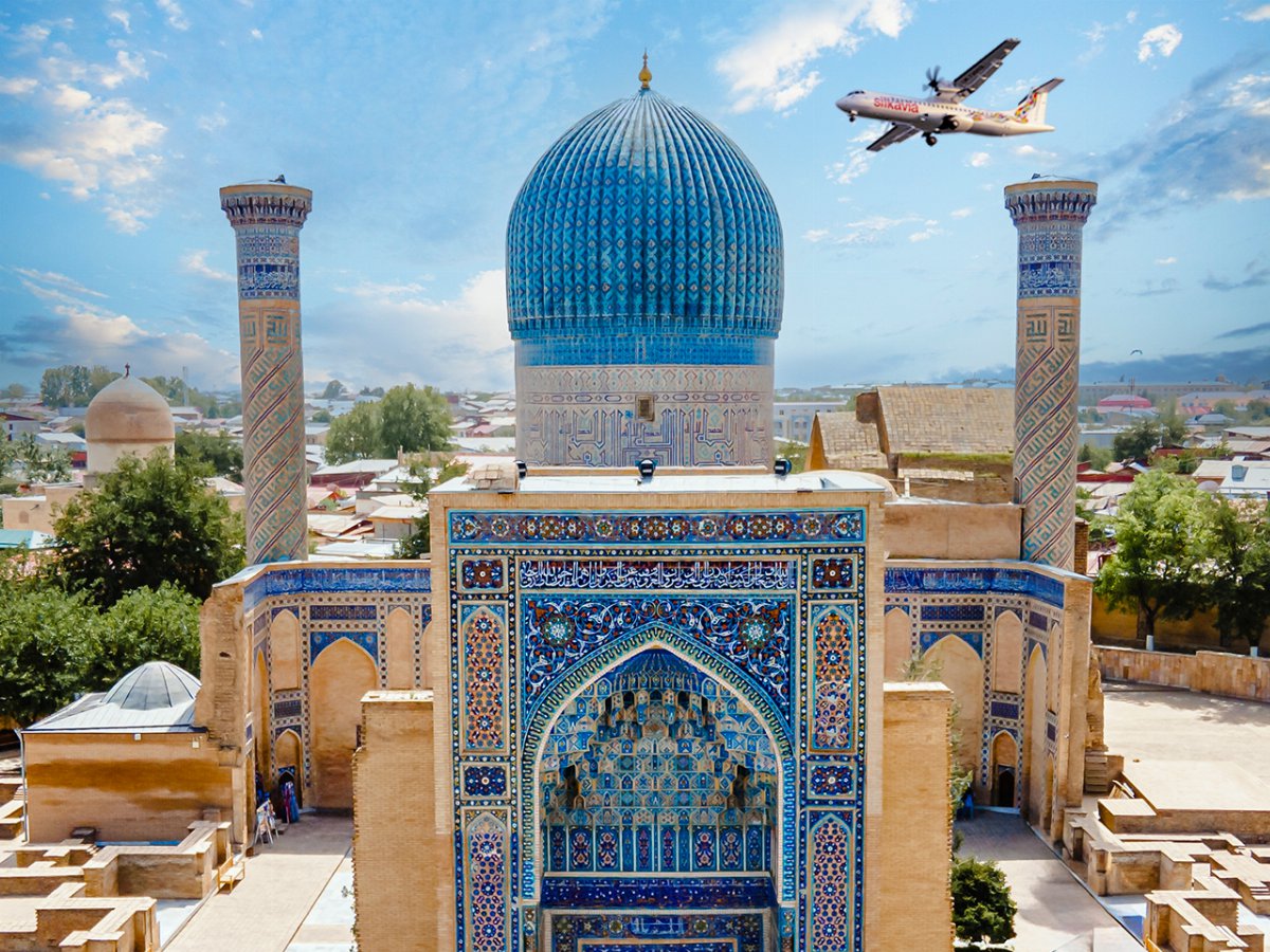 Silk Avia O‘zbekiston shaharlari orasida yangi yo‘nalishlarni yo‘lga qo‘ymoqda