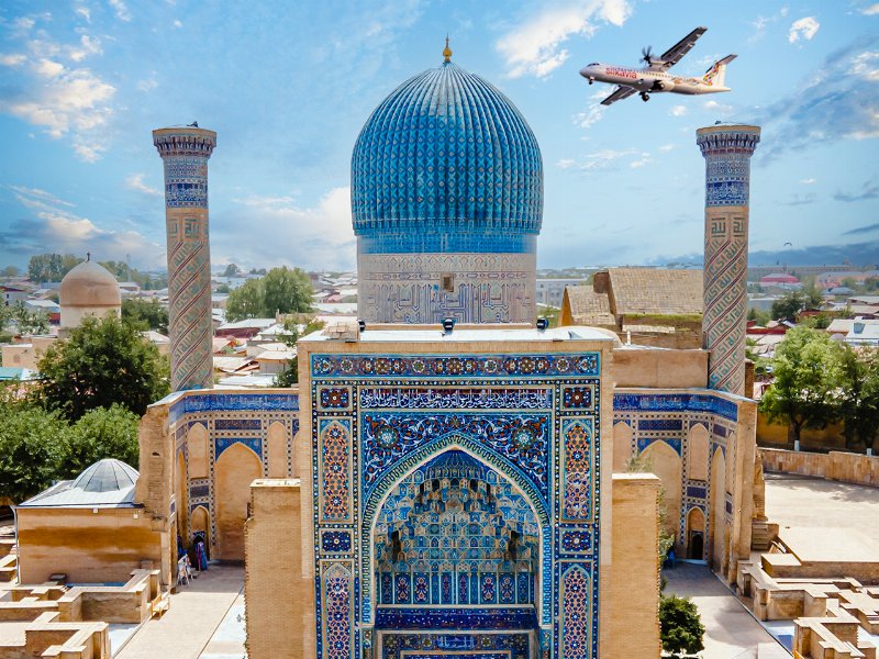 Silk Avia O‘zbekiston shaharlari orasida yangi yo‘nalishlarni yo‘lga qo‘ymoqda